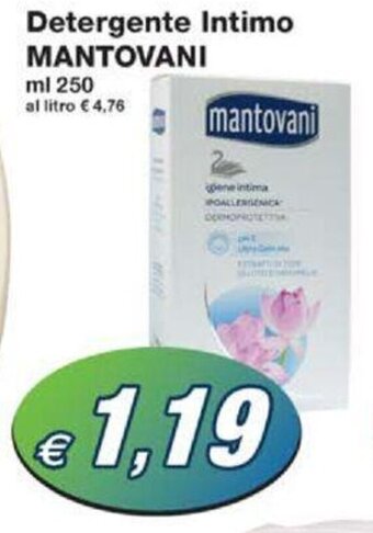 Prix Quality Detergente Intimo MANTOVANI ml 250 offerta