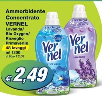 Prix Quality Ammorbidente Concentrato VERNEL Lavanda 48 lavaggi ml 1200 offerta
