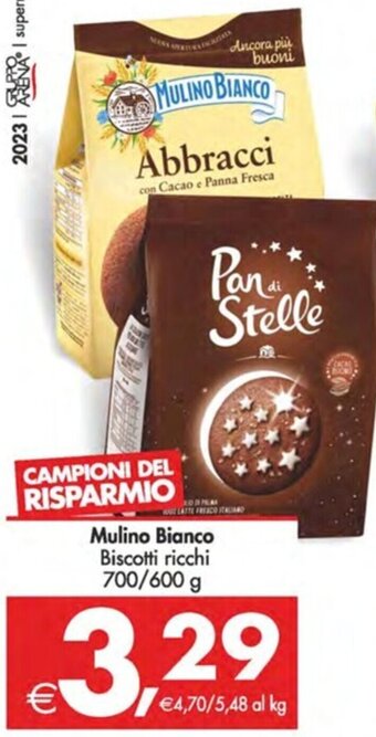Mulino Bianco Biscotti ricchi 700/600 g