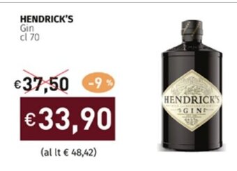 HENDRICK'S Gin cl 70