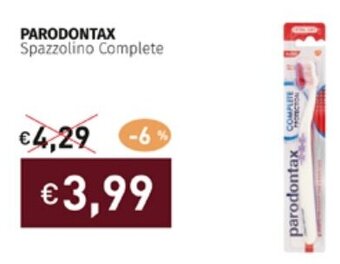 Prezzemolo e Vitale PARODONTAX Spazzolino Complete offerta