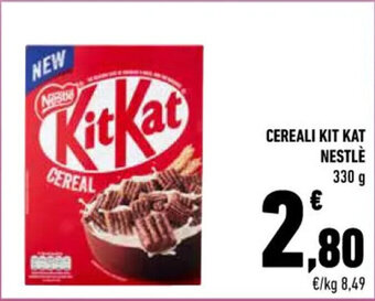 Conad CEREALI KIT KAT NESTLÈ 330 g offerta