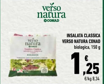 Conad INSALATA CLASSICA VERSO NATURA CONAD biologica, 150 g offerta