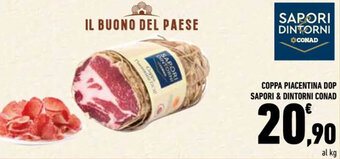 Conad COPPA PIACENTINA DOP SAPORI & DINTORNI CONAD offerta