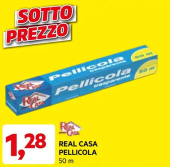 DPiù REAL CASA PELLICOLA 50 m offerta