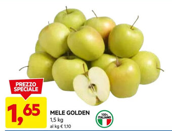 DPiù MELE GOLDEN 1,5 kg offerta