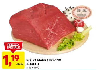 DPiù POLPA MAGRA BOVINO ADULTO offerta