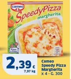 Sigma Cameo speedy pizza margherita offerta