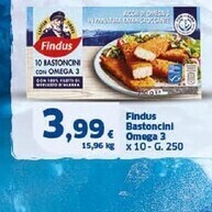 Sigma Findus bastoncini con omega 3 offerta