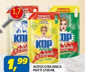 Risparmio Casa Kop - eco ricarica piatti offerta