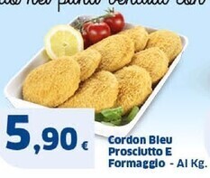 Sigma Cordon bleu prosciutto e formaggio offerta