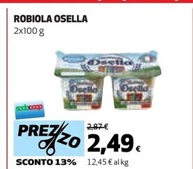 Coop Osella robiola offerta