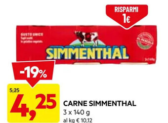 CARNE SIMMENTHAL 3 x 140 g