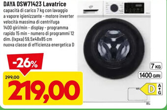 DPiù DAYA DSW71423 Lavatrice offerta