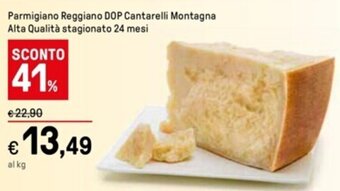 Parmigiano Reggiano DOP Cantarelli Montagna Alta Qualità