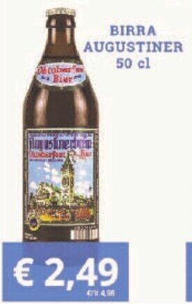 BIRRA AUGUSTINER 50 cl