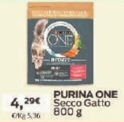 Supermercati Visotto PURINA ONE Secco Gatto 800 g offerta