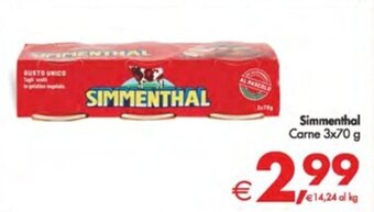 Decò Local Simmenthal Carne 3x70 g offerta