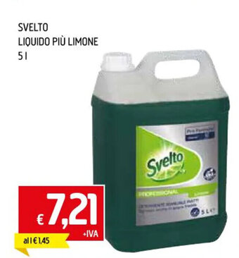 IperFamila SVELTO LIQUIDO PIÙ LIMONE 5 l offerta