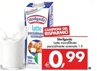 Sterilgarda Latte microfiltrato parzialmente scremato 1 It