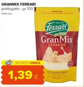 Tigre GRANMIX FERRARI grattugiato - gr 100 offerta