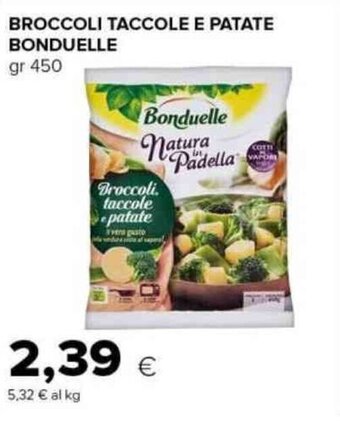 Tigre BROCCOLI TACCOLE E PATATE BONDUELLE gr 450 offerta
