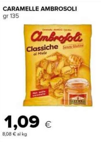 Tigre CARAMELLE AMBROSOLI gr 135 offerta
