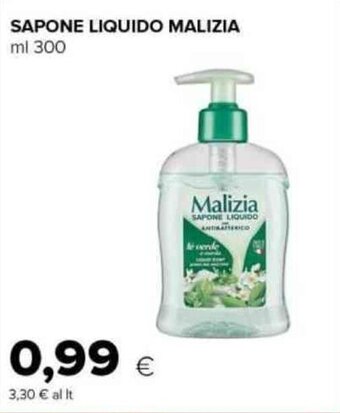 Tigre SAPONE LIQUIDO MALIZIA ml 300 offerta