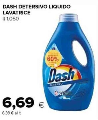 DASH DETERSIVO LIQUIDO LAVATRICE It 1,050