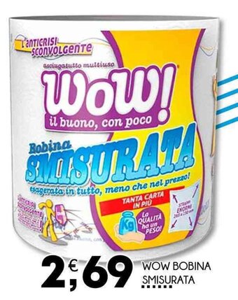 Enne Market WOW BOBINA SMISURATA offerta