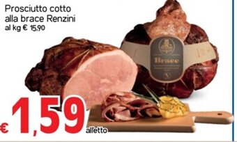 Kanguro Prosciutto cotto alla brace Renzini al kg offerta