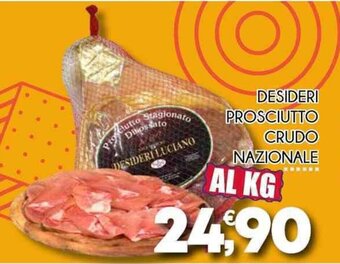 Enne Market DESIDERI PROSCIUTTO CRUDO NAZIONALE offerta