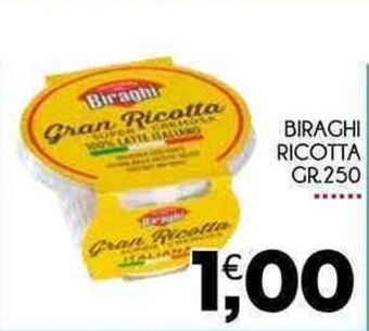Enne Market BIRAGHI RICOTTA GR. 250 offerta