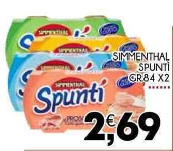 Enne Market SIMMENTHAL SPUNTÌ GR.84 X2 offerta