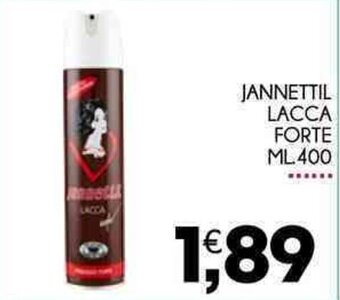 Enne Market JANNETTIL LACCA FORTE ML 400 offerta