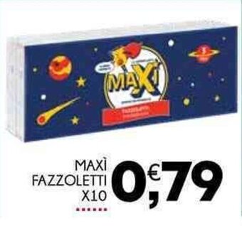 Enne Market MAXÌ FAZZOLETTI X10 offerta