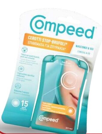 COMPEED STOP BRUFOLI 15 cerotti