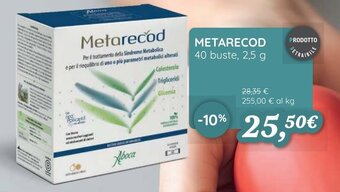 Coop METARECOD 40 buste, 2,5 g offerta