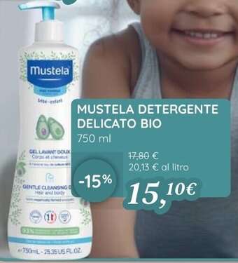 Coop MUSTELA DETERGENTE DELICATO BIO 750 ml offerta