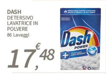 DASH DETERSIVO LAVATRICE IN POLVERE 86 Lavaggi