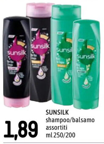 Famila Superstore SUNSILK shampoo/balsamo assortiti ml 250/200 offerta