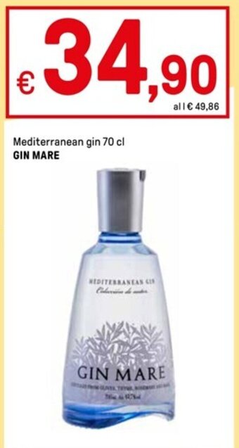 Iper La Grande Mediterranean gin 70 cl GIN MARE offerta