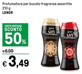 Profumatore per bucato fragranze assortite 210 g LENOR