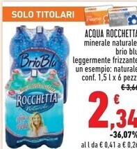Conad Rocchetta acqua offerta