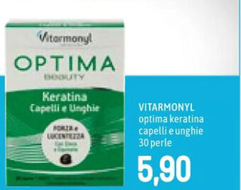 VITARMONYL optima keratina capelli e unghie 30 perle