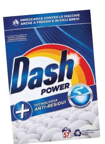 Dash detersivo lavatrice in polvere 57 lavaggi
