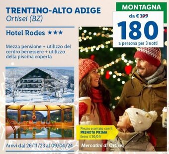 Lidl Viaggi Hotel Rodes offerta