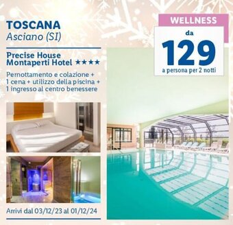 Lidl Viaggi Precise House Montaperti Hotel offerta