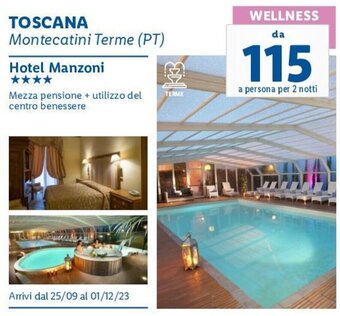Lidl Viaggi Hotel Manzoni offerta