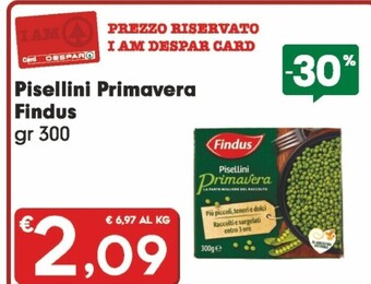DeSpar Express Findus pisellini primavera offerta